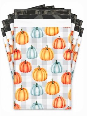BUY NOW 15 10x13 Pumpkin Poly Mailers